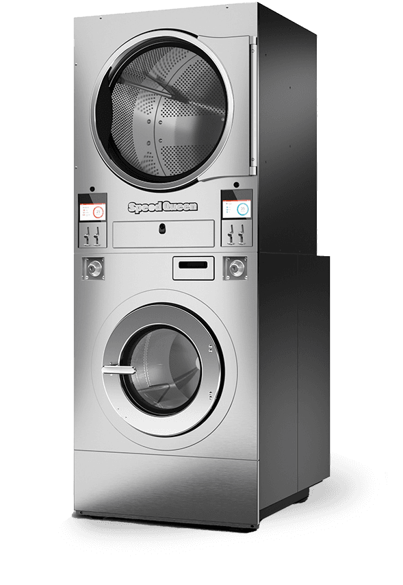Speed Queen Commercial Stacked Washer Dryer
